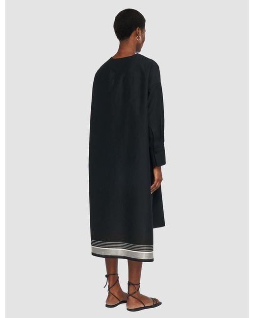 Joseph Black Dalamo Cotton Blend Dress