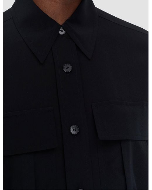 Chemise Yas En Soie Crêpe De Chine Joseph en coloris Black