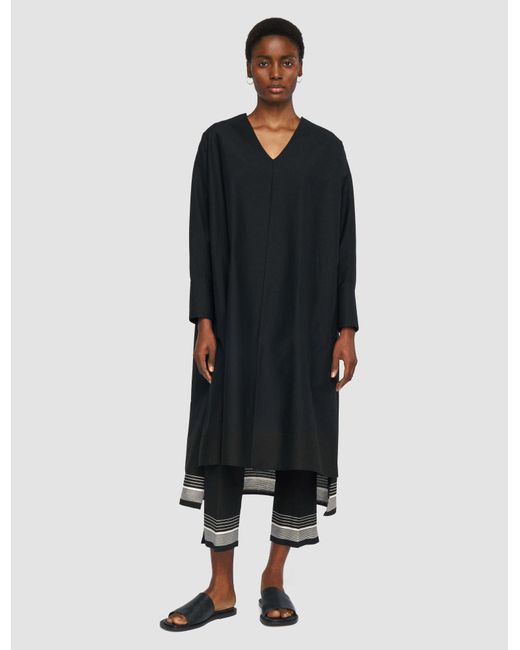 Joseph Black Dalamo Cotton Blend Dress