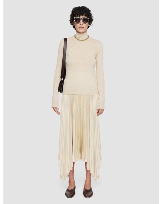 Joseph White Cashair High Neck Jumper