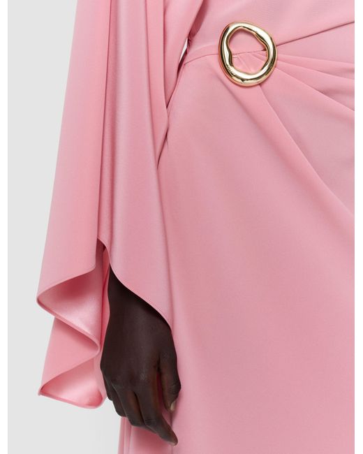 Joseph Pink Joya Satin Twill Dress