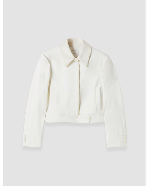 Joseph White Abbe Tailored Crepe Jacket