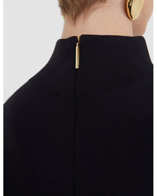 Joseph Blue Larrey Compact Milano Knit Top