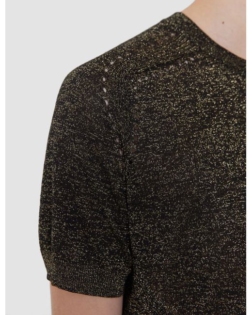 Joseph Gray Lille Lurex Knit Top