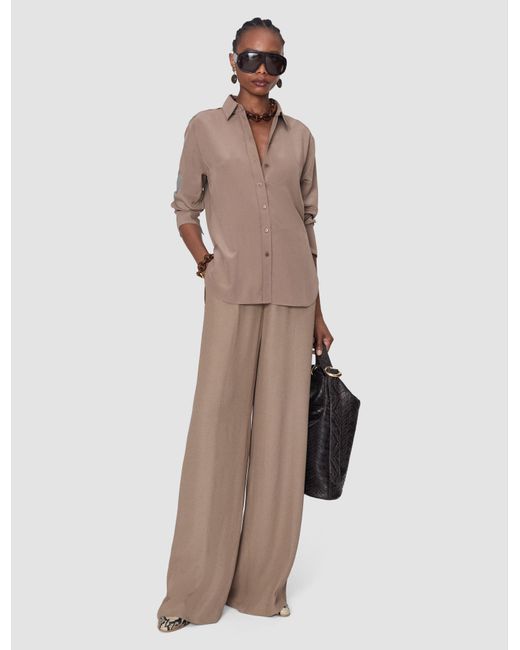 Joseph Natural Joe Crepe De Chine Silk Blouse