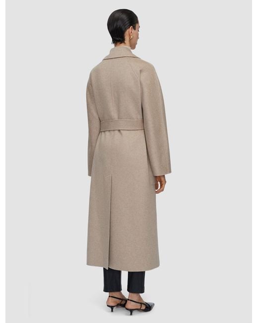 Joseph Natural Spencer Double Face Cashmere Coat