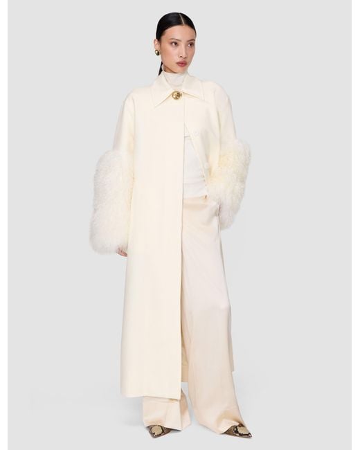 Joseph Natural Tides Virgin Wool Coat
