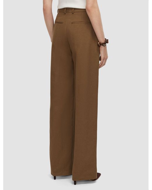 Joseph Natural Mitae Cotton Twill Trousers