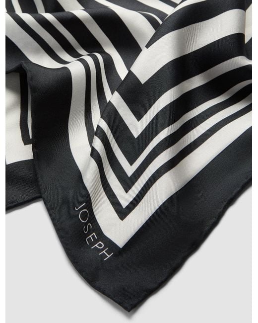 Joseph Black Zenza Large Silk Scarf