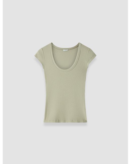 Joseph Green Saba Cotton Rib Top