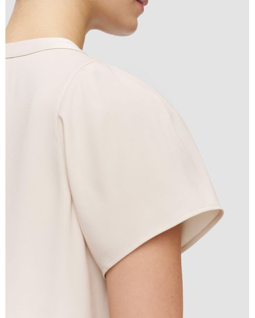 Joseph White Donna Crepe Top