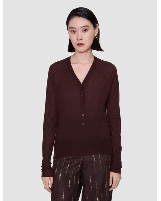 Joseph Brown Reem Cashair Henley Top