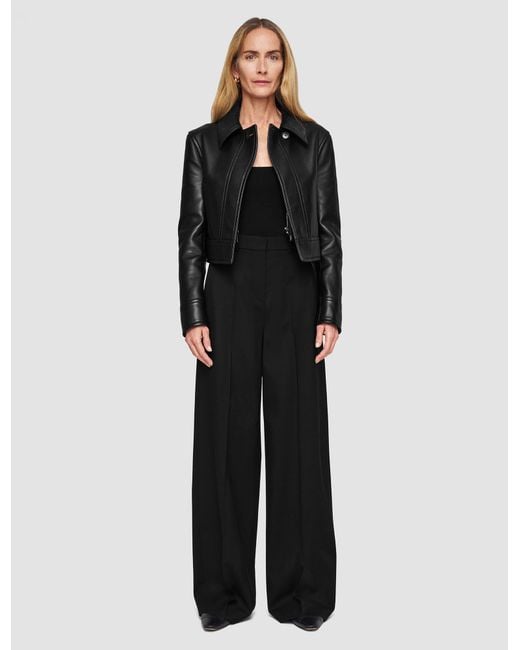 Joseph Black Alana Tailoring Wool Stretch Trousers