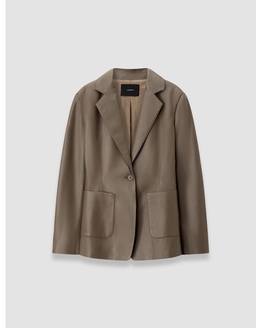 Joseph Brown Glenview Nappa Leather Jacket
