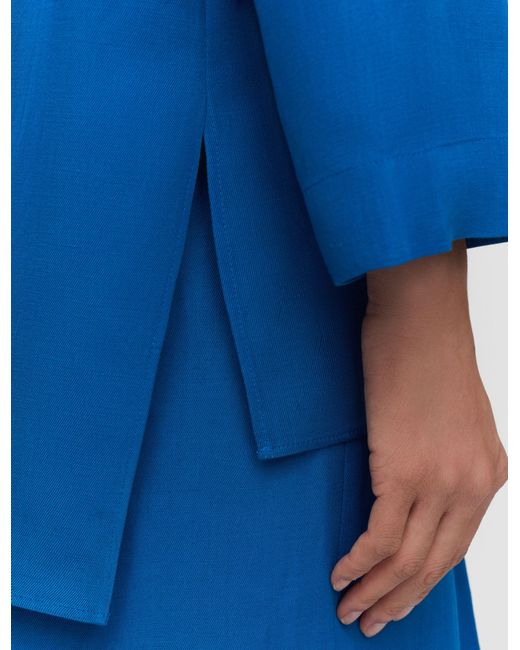 Chemise Simi En Mélange De Lin Joseph en coloris Blue