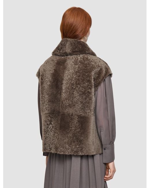 Joseph Brown Molin Reversible Shearling Gilet