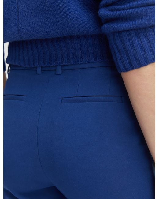 Joseph Blue Coleman Bi-Stretch Toile Trousers