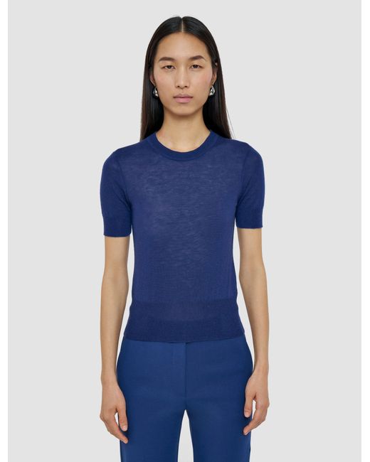 Joseph Blue Cashair Top