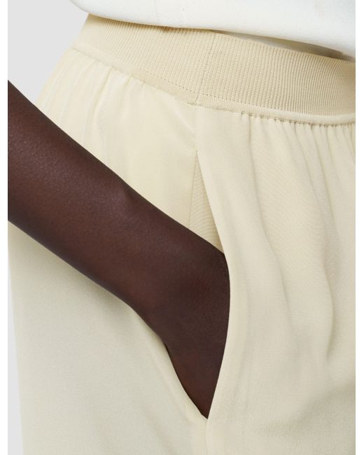 Pantalon Hulin En Crêpe De Soie Joseph en coloris White