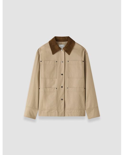 Joseph Natural Athos Cotton Jacket
