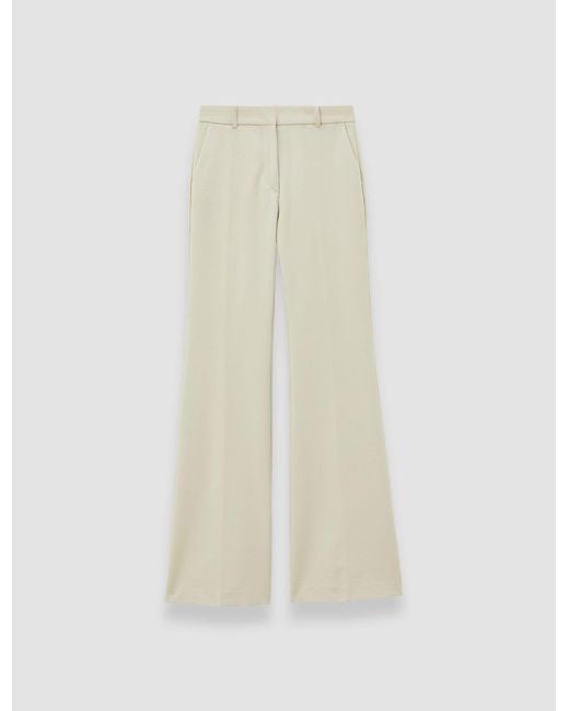 Joseph White Bi-Stretch Toile Tafira Trousers