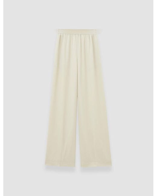 Joseph White Hulin Crepe De Soie Silk Trousers
