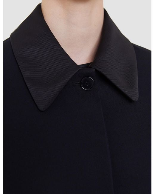 Joseph Blue Abbe Tailored Crepe Jacket