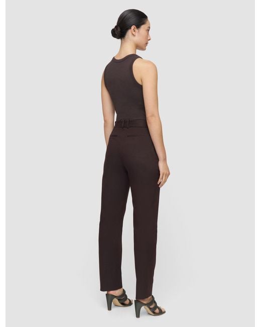 Joseph Brown Coleman Long Light Cotton Trousers