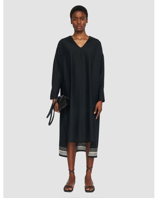 Joseph Black Dalamo Cotton Blend Dress