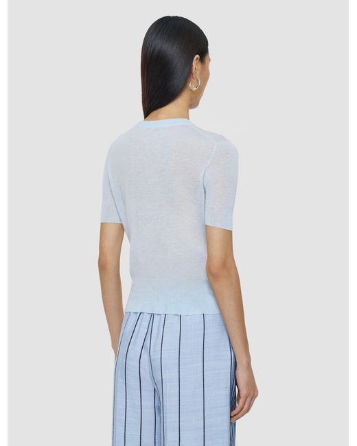 Joseph Blue Cashair Top