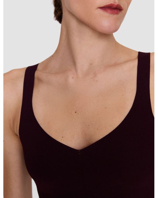 Joseph Red Joann Compact Milano Tank Top