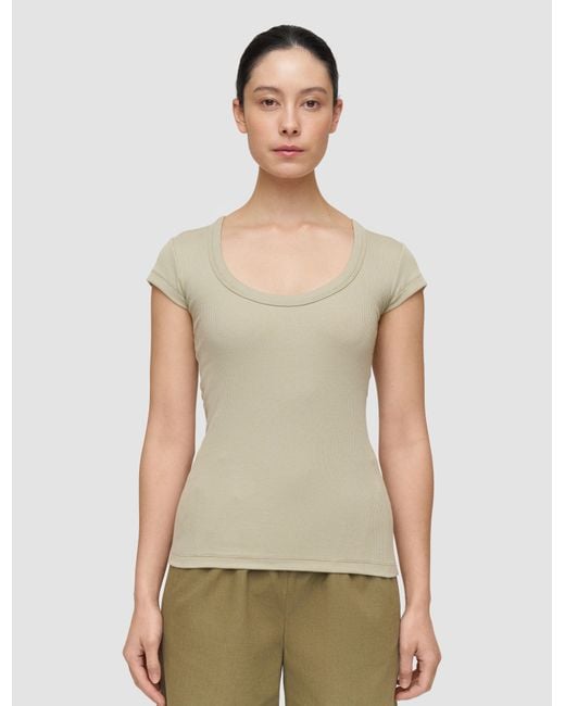 Joseph Green Saba Cotton Rib Top