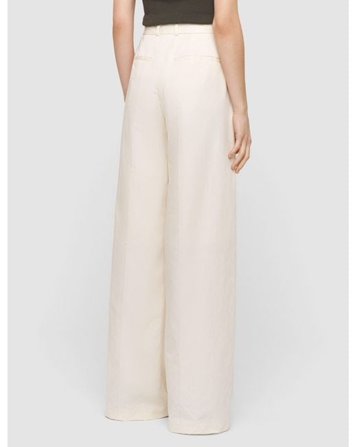 Joseph White Jnane Cotton Linen Trousers