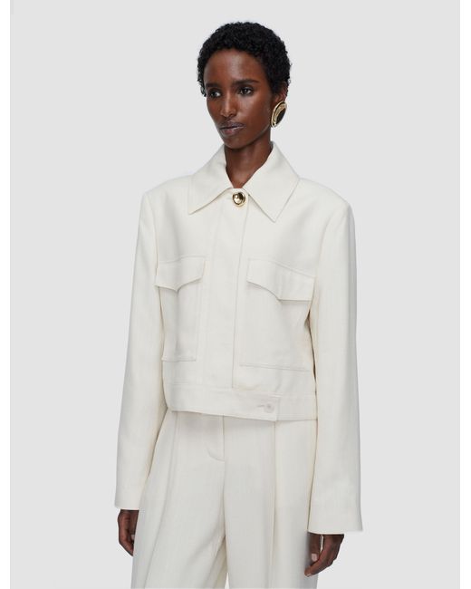 Joseph White Renoir Viscose Tailoring Jacket