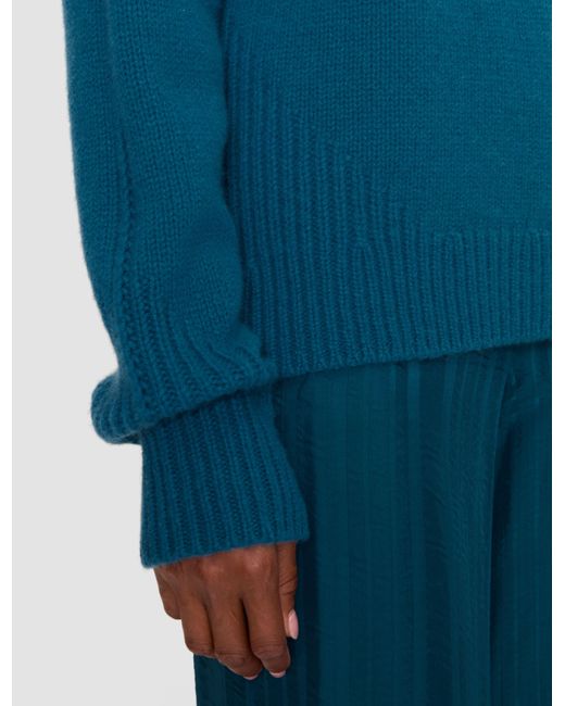 Joseph Blue Isla Lofty Cashmere Jumper