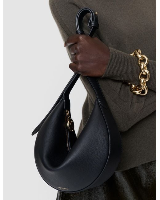 Joseph Blue Bean Leather Bag