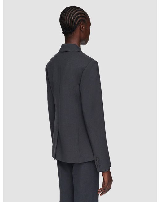 Joseph Blue Tailoring Wool Stretch Glenview Jacket