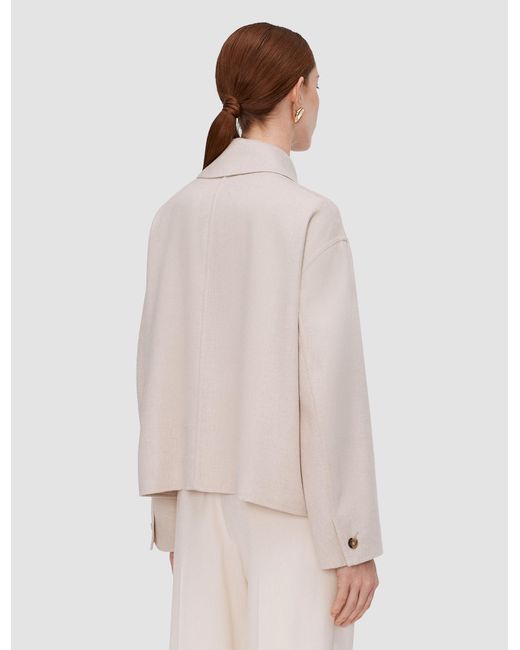 Joseph Natural Kalaa Light Double Face Wool Jacket