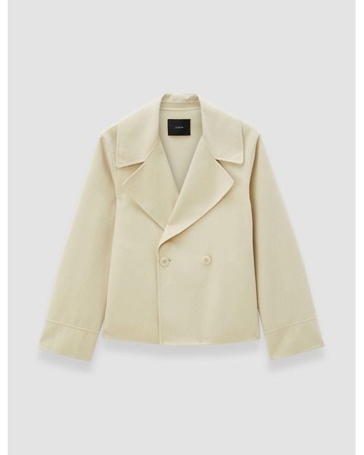Joseph Natural Rollet Light Double Face Wool Jacket