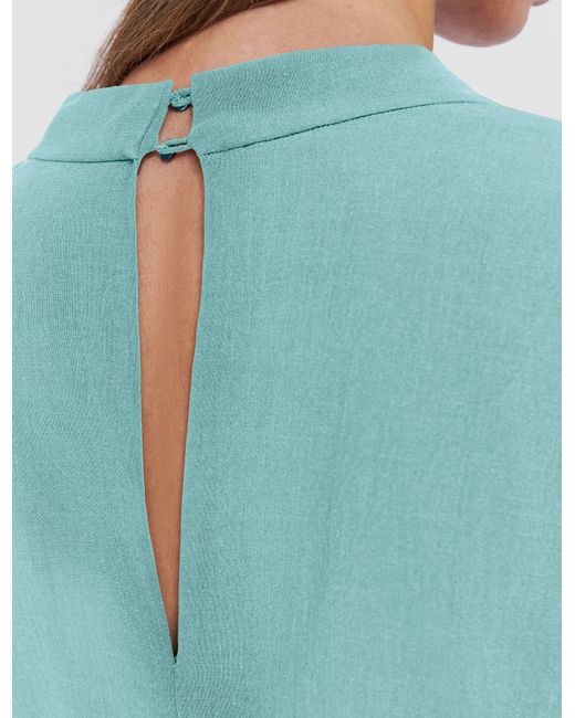 Joseph Blue Sofia Airy Plissé Jumpsuit