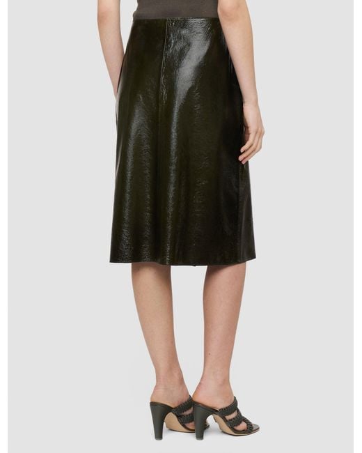 Joseph Green Baha Textured Patent Leather Skirt