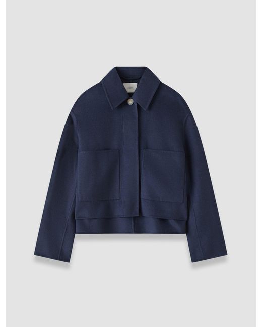 Joseph Blue Kalaa Light Double Face Wool Jacket
