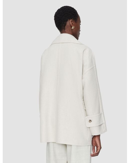 Joseph Natural Menas Light Double Face Wool Jacket