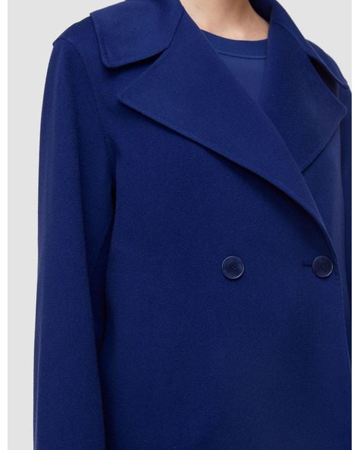 Joseph Blue Rollet Light Double Face Wool Jacket