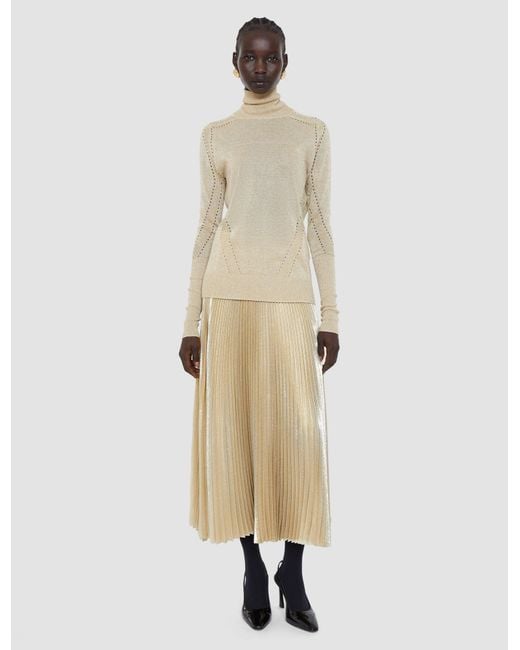 Joseph White Leblanc Lurex Knit Jumper