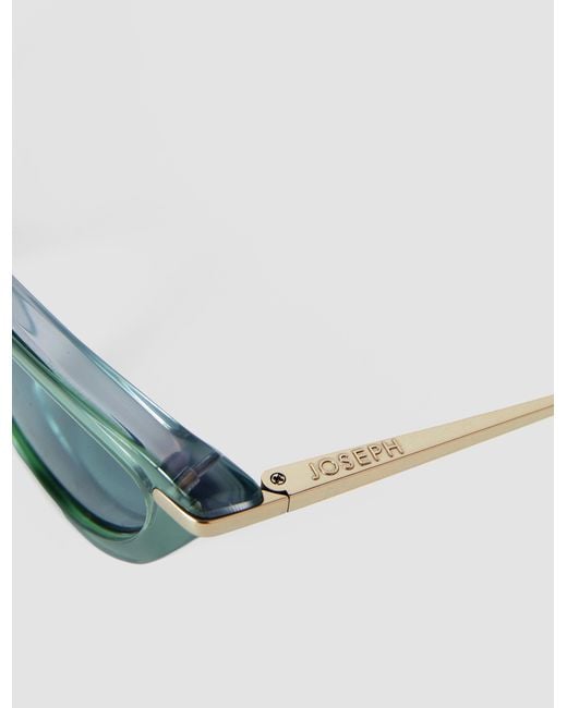 Joseph White Laarous Cat Eye Sunglasses