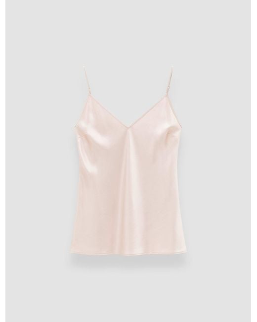 Caraco Clea En Satin De Soie Joseph en coloris Pink