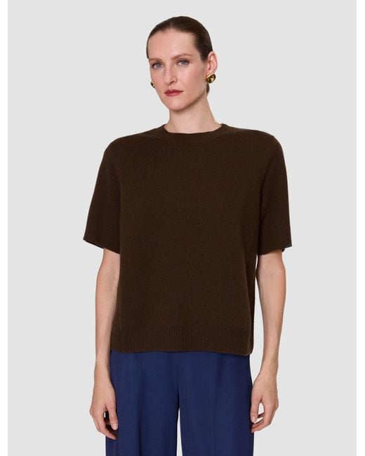 Joseph Brown Meli Double Side Cashmere Top
