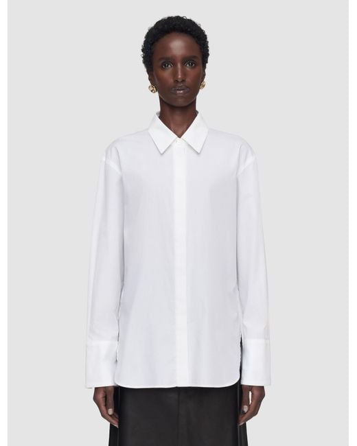 Joseph White Nellie Cotton Poplin Shirt