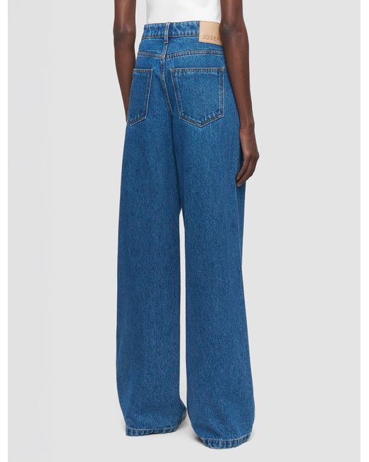 Joseph Blue Zamtam Washed Denim Jeans